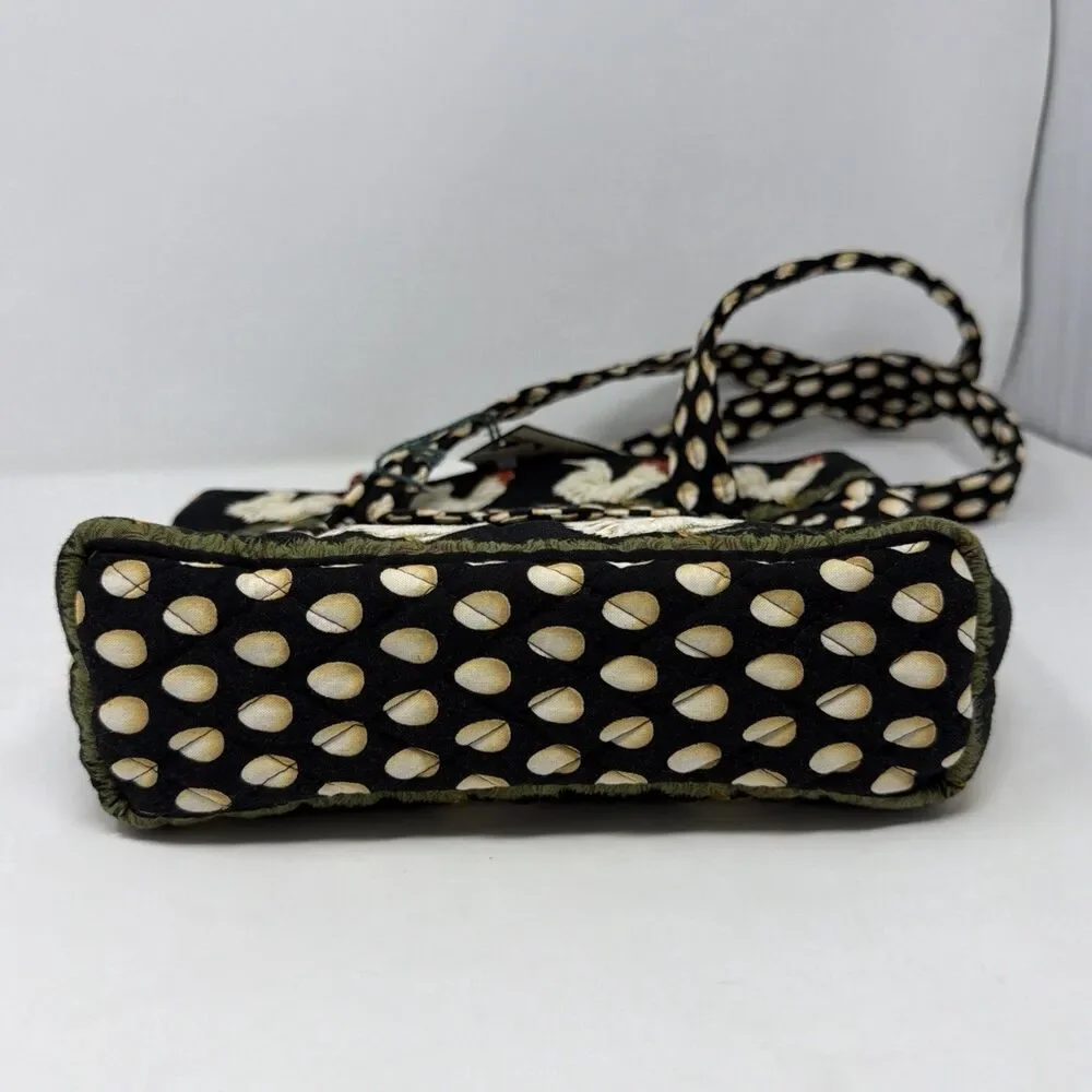 Vintage 1998 Vera Bradley Chanticleer Petite Villager NWT + Glasses Case
